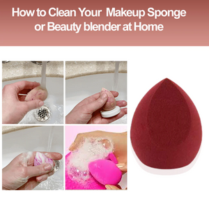 How to Clean Your Makeup Sponge or Beauty blender at Home