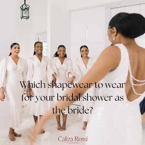 Which shapewear to wear for your bridal shower as the bride?