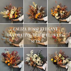 Caliza Rossi Elegant Decorative Dried Flowers Sets