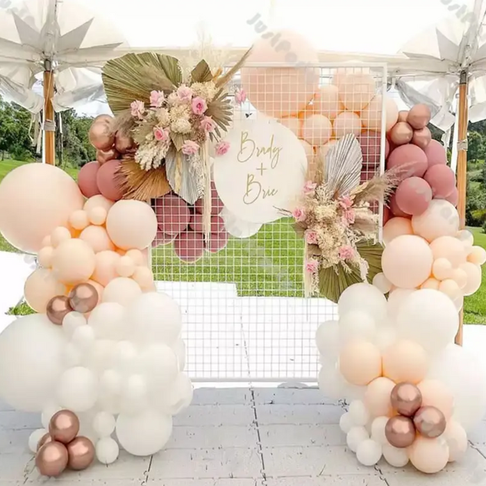 Caliza Rossi Romantic Bridal Party Decors Balloons Custom Garland 105pcs/set [BB005]