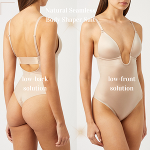 Caliza Rossi Shapewear Natural Seamless Body Shaper Suit [SW011]