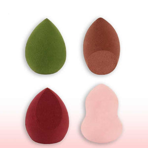 Caliza Rossi - 4  Eco Friendly, &  Vegan Makeup Sponge Blender Puffs