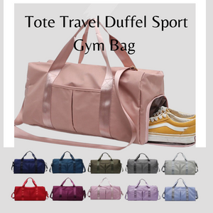 Caliza Rossi Sporty Waterproof Duffel Gym Bag [AC003]