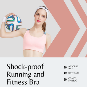 Caliza Rossi Shockproof Yoga Bra