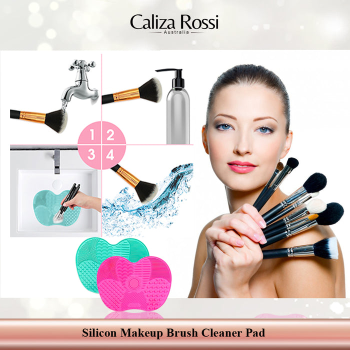 Caliza Rossi Silicone Makeup Brush Cleaner Pad [MU005]